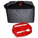 aerial view a red x line locking lid clip cooler, image 1 of 2