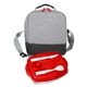 aerial view a red bay handy locking lid lunch kit, image 1 of 2