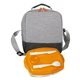 aerial view a orange bay handy locking lid lunch kit, image 1 of 2