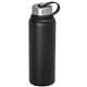 a black helix 40 oz vacuum insulated water bottle