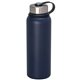 a navy blue helix 40 oz vacuum insulated water bottle