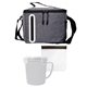 aerial view a group of soup sandwich oval cooler lunch set, image 14 of 14