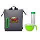 aerial view a group of noodles and drink oval lunch cooler, image 7 of 14