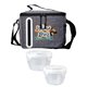 aerial view a group of nested oval cooler lunch set, image 13 of 14