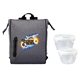 aerial view a group of nesting oval lunch cooler, image 3 of 14