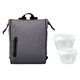 aerial view a group of nesting oval lunch cooler, image 4 of 14