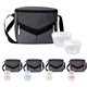 aerial view a group of victory nested lunch cooler set, image 2 of 12