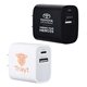a group of dual 18w usb - a / usb - c power adapter