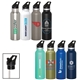 a group of colson 20 oz vacuum insulated water bottle w / straw lid