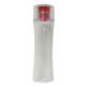 aerial view a red/clear 16 oz bottle with sipper, image 1 of 2