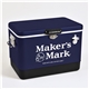 aerial view a navy sasquatch 54qt steel belted cooler, image 1 of 4
