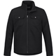 aerial view a black (995) mens hardy eco work jacket, image 1 of 4