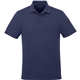 aerial view a vintage navy (573) mens somoto eco short sleeve polo, image 1 of 8