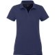 aerial view a vintage navy (573) womens somoto eco short sleeve polo, image 1 of 4