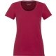 aerial view a vintage red (369) womens somoto eco short sleeve tee, image 1 of 11
