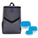 aerial view a group of victory portion control backpack set, image 4 of 12