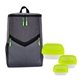 aerial view a group of victory portion control backpack set, image 6 of 12