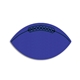 a navy blue football - shaped rubber jar opener