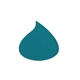 a teal water drop or flame jar opener
