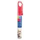 a trans red sprayclip 10 ml. antibacterial hand sanitizer spray pump bottle with carabiner clip cap (photoimage full color)