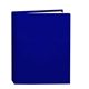 aerial view a blue full size sticky notes and flags notepad notebook, image 1 of 2