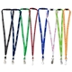aerial view a group of 3/8 silkscreen lanyard with free breakaway safety release, image 1 of 15