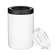 a white arctic beast 2 in 1 vacuum insulated can holder and tumbler