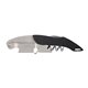a black super duty waiters corkscrew wine bottle opener