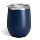 aerial view a navy 12 oz swig life(tm) stainless steel stemless wine tumbler, image 1 of 6