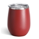 aerial view a red 12 oz swig life(tm) stainless steel stemless wine tumbler, image 1 of 6