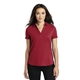 aerial view a signal red ogio (r) womens limit polo, image 1 of 7