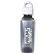 aerial view a smoke bottle & white lid 24 oz classic edge bottle with handle lid, image 2 of 2