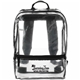 aerial view a black rally slim backpack, image 1 of 7
