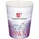 a purple say thanks stadium cup