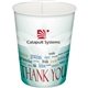 a teal say thanks stadium cup