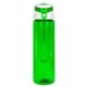 aerial view a green trendy 24 oz colorful bottle with infuser, image 1 of 2