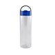 aerial view a blue arch 24 oz water bottle, image 1 of 2
