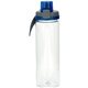 aerial view a blue locking lid 24 oz bottle, image 1 of 2
