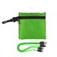 aerial view a green trendy type c usb cable set, image 1 of 2