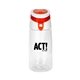 a red trendy 18 oz bottle