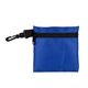 aerial view a blue reinforced trendy tech pouch, image 1 of 2