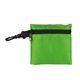 aerial view a green reinforced trendy tech pouch, image 1 of 2
