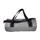 aerial view a gray waterproof duffle bag, image 1 of 2