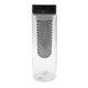 aerial view a smoke clear view 24 oz bottle with infuser, image 1 of 2