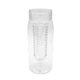 aerial view a clear clear view 25 oz bottle with infuser, image 1 of 2