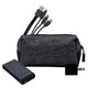 aerial view a black xl x line high density charging set, image 1 of 2