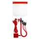 aerial view a red storage wall charging groove kit, image 1 of 2