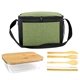 aerial view a green ridge bamboo lunch cooler, image 1 of 2