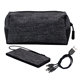 aerial view a black xl x line charging trio set, image 1 of 2