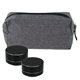 aerial view a black xl g line hockey puck bluetooth speaker set, image 1 of 2